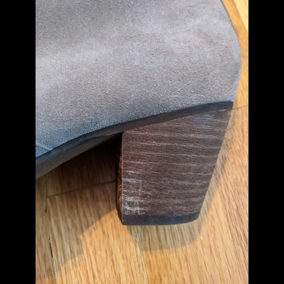 Faux Suede Heeled Booties - Picture 4 of 4